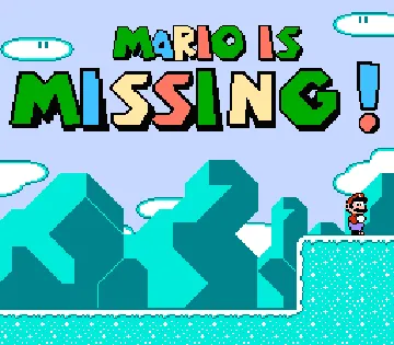 Mario is Missing! (Europe) screen shot title